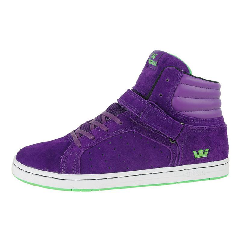 Buty Supra SUPRANO HIGH - Sneakersy Wysokie Męskie - Fioletowe (BKGO-64951)